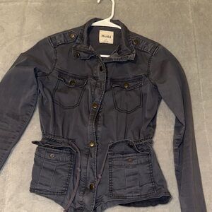 Mudd Women's Charcoal Utility Jacket